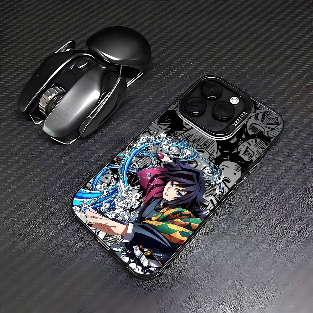 Anime D-Demons Slayers Phone Case for IPhone 16e 16 15 14 13 12 11 Mini Pro Max X XR XSMAX 8 7 Plus Anti Fall Matte Back Cover