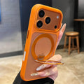 Luxury Magnet Ring Rotating Folding Magnetic Stand Phone Case For iPhone 17 16 15 14 13 Pro Max Air Anti-slip Frame Armor Cover