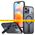Phone Case For iPhone 17E 16E Air 17 16 15 14 13 12 11 Pro Max Plus Luxury For Magsafe Magnetic Bracket Heat Dissipation Covers