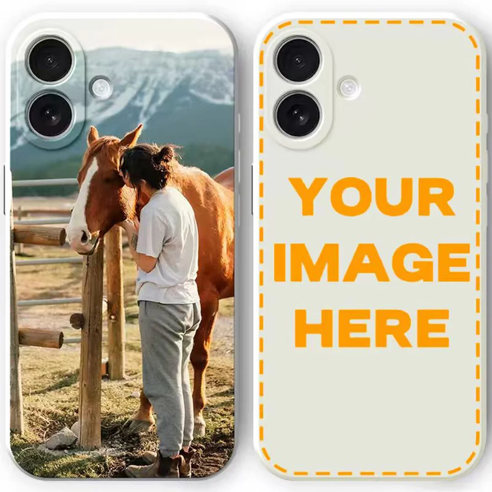Custom Matte Phone Case For iPhone 17 16 15 14 13 12 11 Pro Max Air Mini E SE 2020 2022 XS XR 7 8 Plus DIY Your Photo Soft Cover