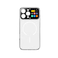 Smartphone Case with 1.85-inch HD Display Taking Photos Recording Intelligent Screen Phone Protective Case for iPhone 16 Pro Max
