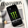 Cool-Monster Energy Phone Case Black Silicone Soft For Samsung A73,A72,A71,A70,A53,A52,A51