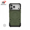 Luxury Military Shockproof Armor Magnetic Phone Case For Iphone 17 Pro Max Air 16 15 14 13 12Pro MagSafe Rugged Protective Cover
