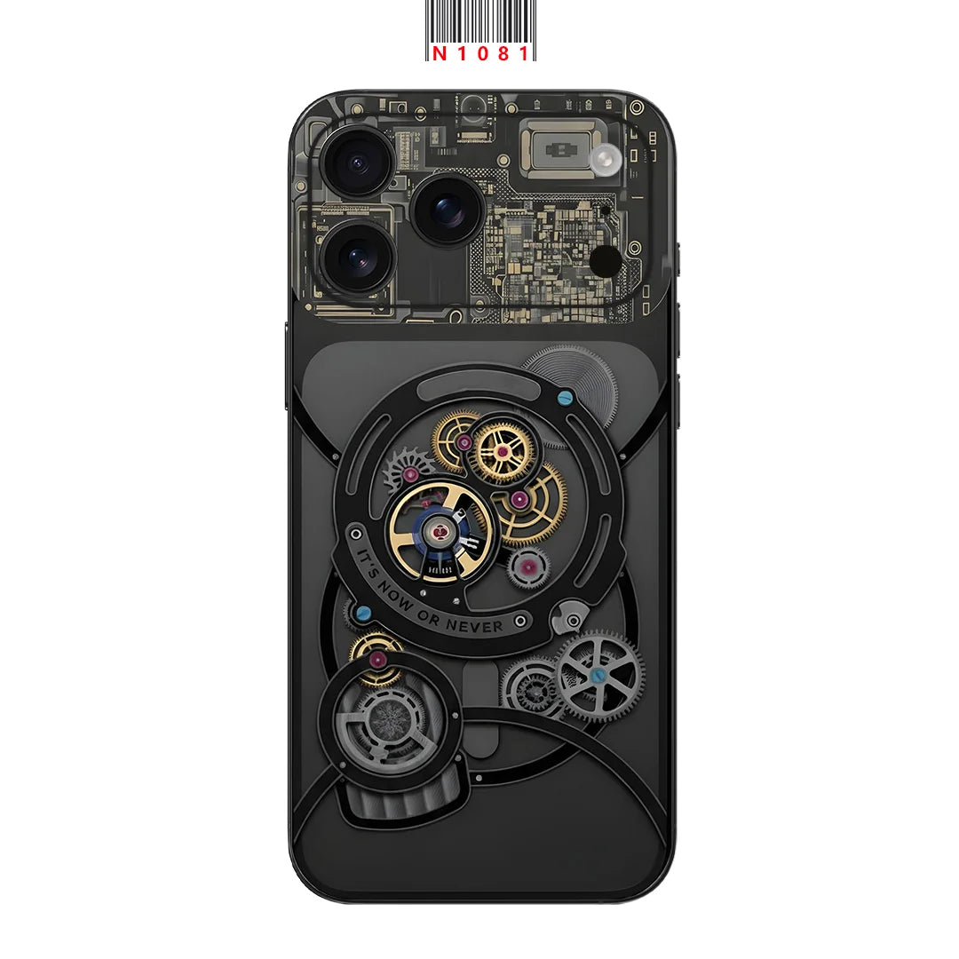 For Apple iPhone 17 16 15 14 13 Pro Max 17 Air Full body Back Cover Decal Skin 3D Rear Protective Sticker Film