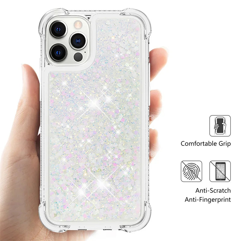 Coque Redmi A3 13C 10 5G 10C 12C A1+ Quicksand Case for Xiaomi Redmi Note 13 12 11 Pro 10ProMax 12S Fashion Silicone Soft Cover