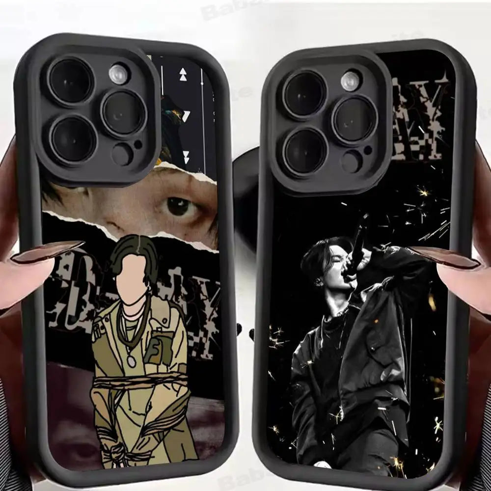 Singer A-Agust D S-SUGA Phone Case For iPhone 17 16 15 14 13 12 11 Pro Max Plus MINI Soft Cover
