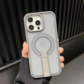Heat Dissipation For Magsafe Magnetic Bracket Case For iPhone 17 Air 16 E 15 14 Plus 13 12 Pro Max 11 XR Breathable Stand Cover