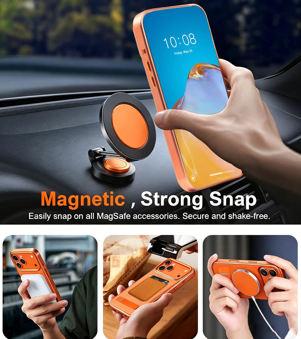 New Technology Fabric Magnetic Phone Case Is Suitable for Phone 17Pro 17 Pro Max Magnetic Case High-en