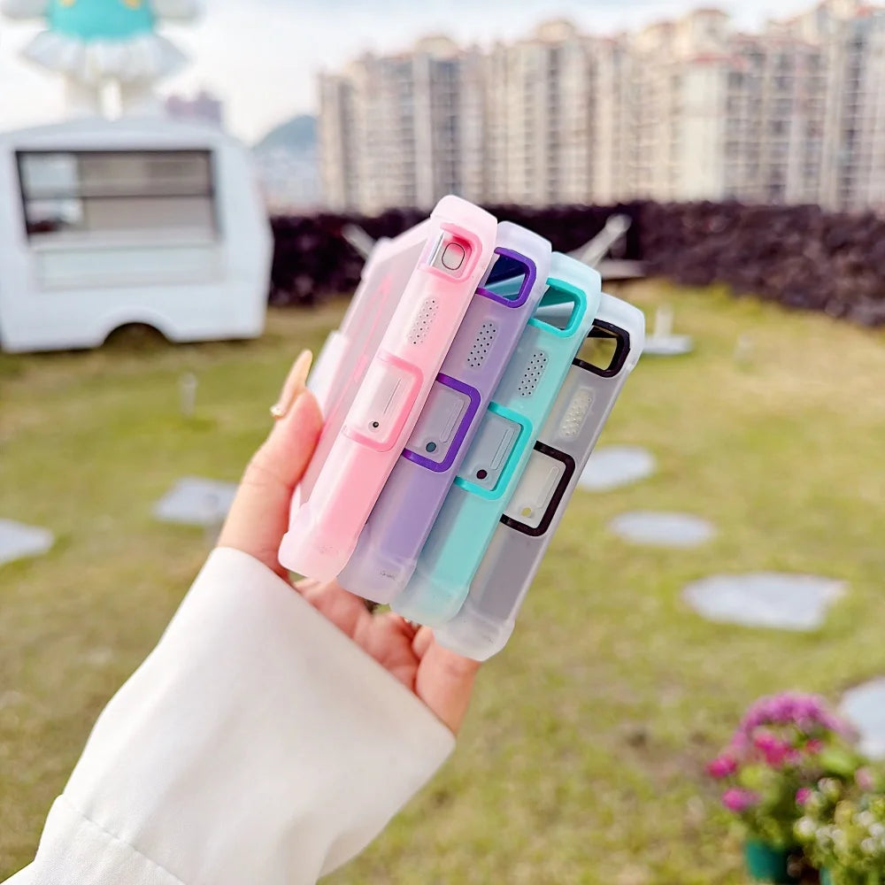 Magnetic Aurora Gradient Case for Samsung S26 Ultra S25 S24 S23 Ultra S26 Plus S22 Ultra A55 Airbag Protective Shockproof Cover