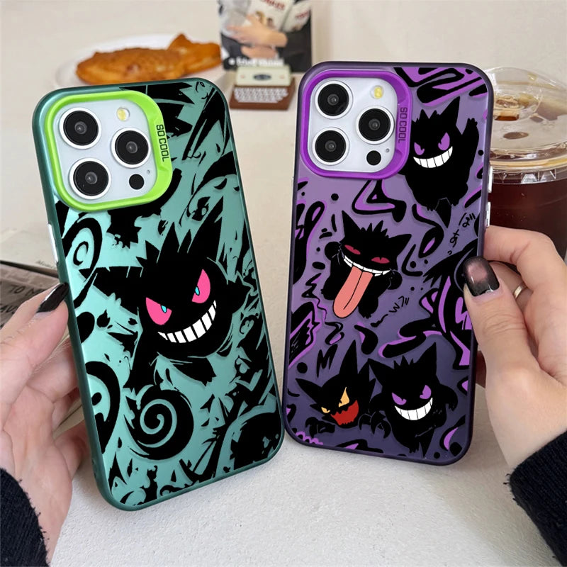 Pokémon Cartoon Anime Dark Gengar Case for Redmi Note 15 14 13 12 11 10 9 Pro Plus 4G 5G 14 4G Global 12S 11S 10S 4G 11S 5G 9S