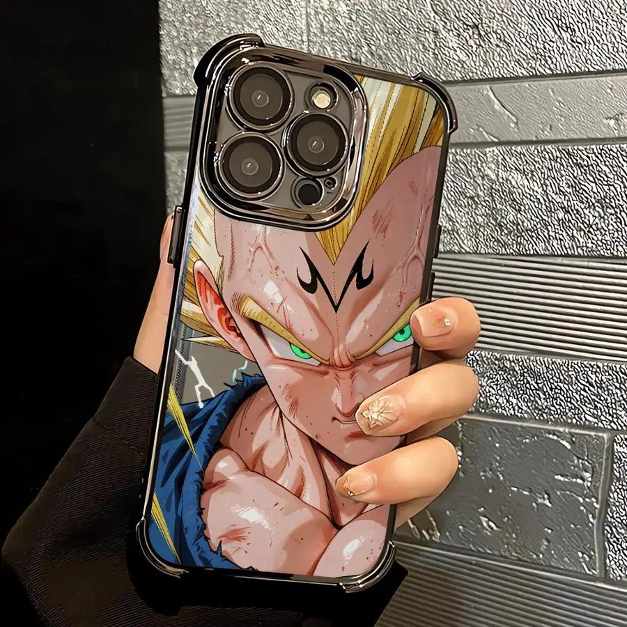 Dragon Ball Vegeta Phone Cover Case for Apple iPhone 17 Pro Max 14 16 Pro 16e 15 13 11 12 Plus Air