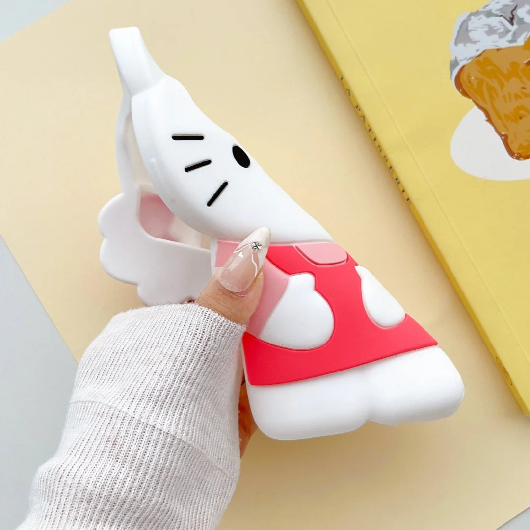 Original Bowknot Kitty Cat 3D Silicone Soft Phone Case For iPhone 17 13 11 Pro Max 16 15 14 Plus 12 Mini 7 8 X XR XsMax Cover