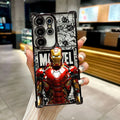 Marvel Spiderman Ironman Comic Case For Samsung Galaxy S26 S25 S26Ultra Edge S24 S23 S22 Plus S21 Ultra FE Soft Phone Back Cover