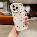 3D Love Heart Chain Case For infinix Note 40 pro 30 SMART 4 5 6 7 8 Plus HD Tecno Spark 20 20C 10C 10 ZERO30 4G cover