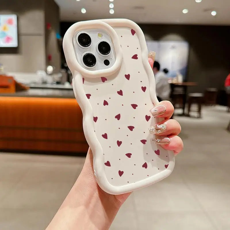 3D Love Heart Chain Case For infinix Note 40 pro 30 SMART 4 5 6 7 8 Plus HD Tecno Spark 20 20C 10C 10 ZERO30 4G cover