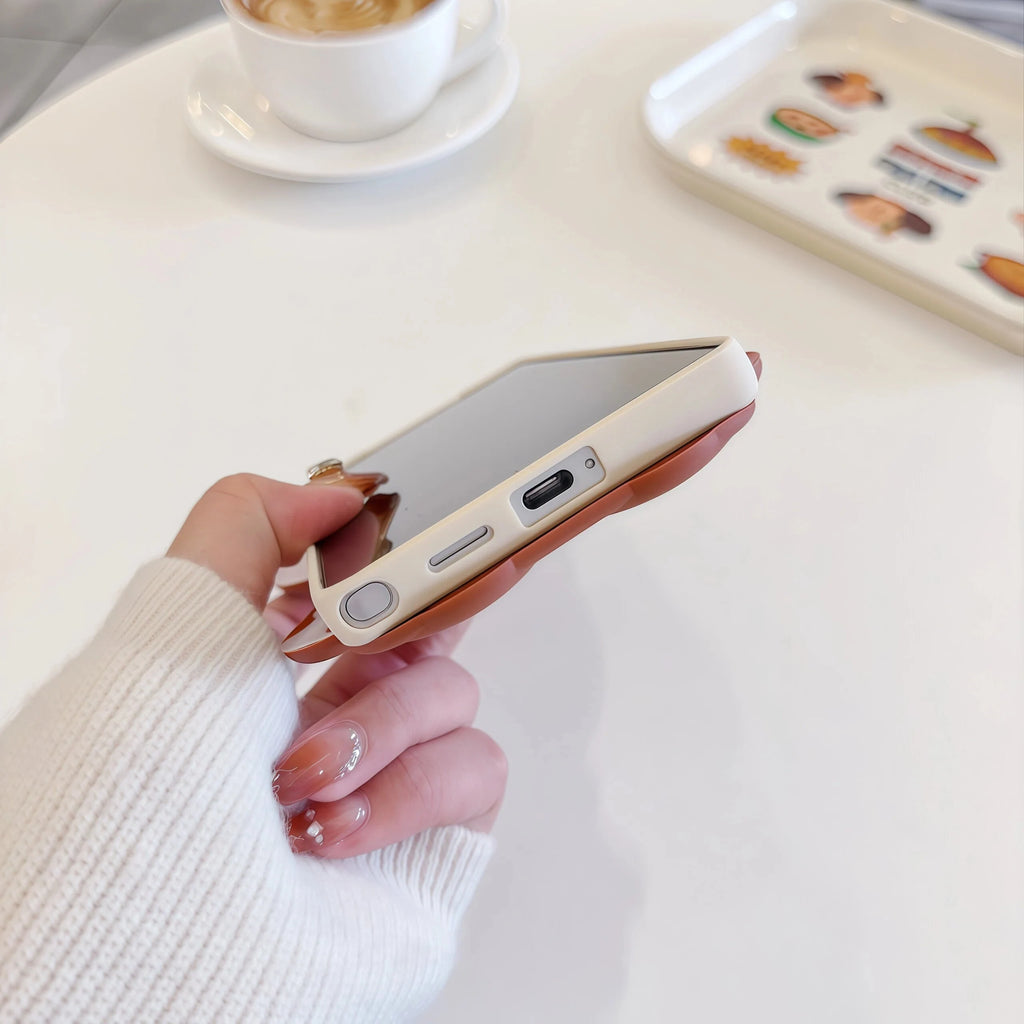 For Samsung Galaxy S26 S25 S24 S23 S22 S20 Ultra Plus S21 S23 S24 S25 FE Cartoon Bow Leg Holder Silicone Back Cover For A16 A56