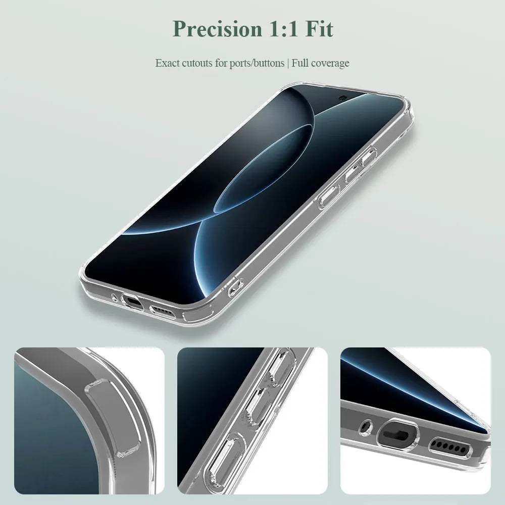 Magnetic Case for Xiaomi 17T / 17T Pro LeReach TOC Transparent TPU + PC Hard Back MagSafe Cover