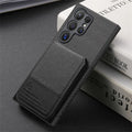 RFID-blocking Wallet with Card Holder Phone Case for Samsung S25 Ultra S24 S23 S22 Plus S21 FE A17 A07 A16 A26 A36 A56 5G Cover