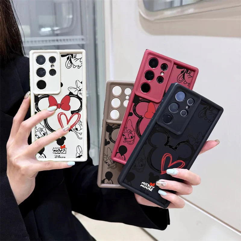 Anime MickeyS MinnieS Phone Case for Motorola Moto Edge 70 G86 G56 50 G35 G34 G75 G PLAY G85 60 Neo Fusion Stylus Pro Ultra 4G5G