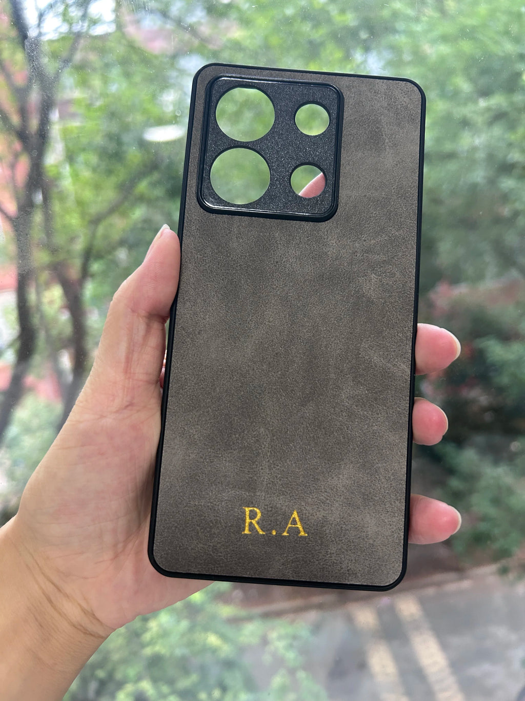 Custom Personalised Initial Name Case For Samsung galaxy S25 S24 S23 S22 S21 Plus S22 Ultra S20 S21 FE 5G S10 Leather Cover