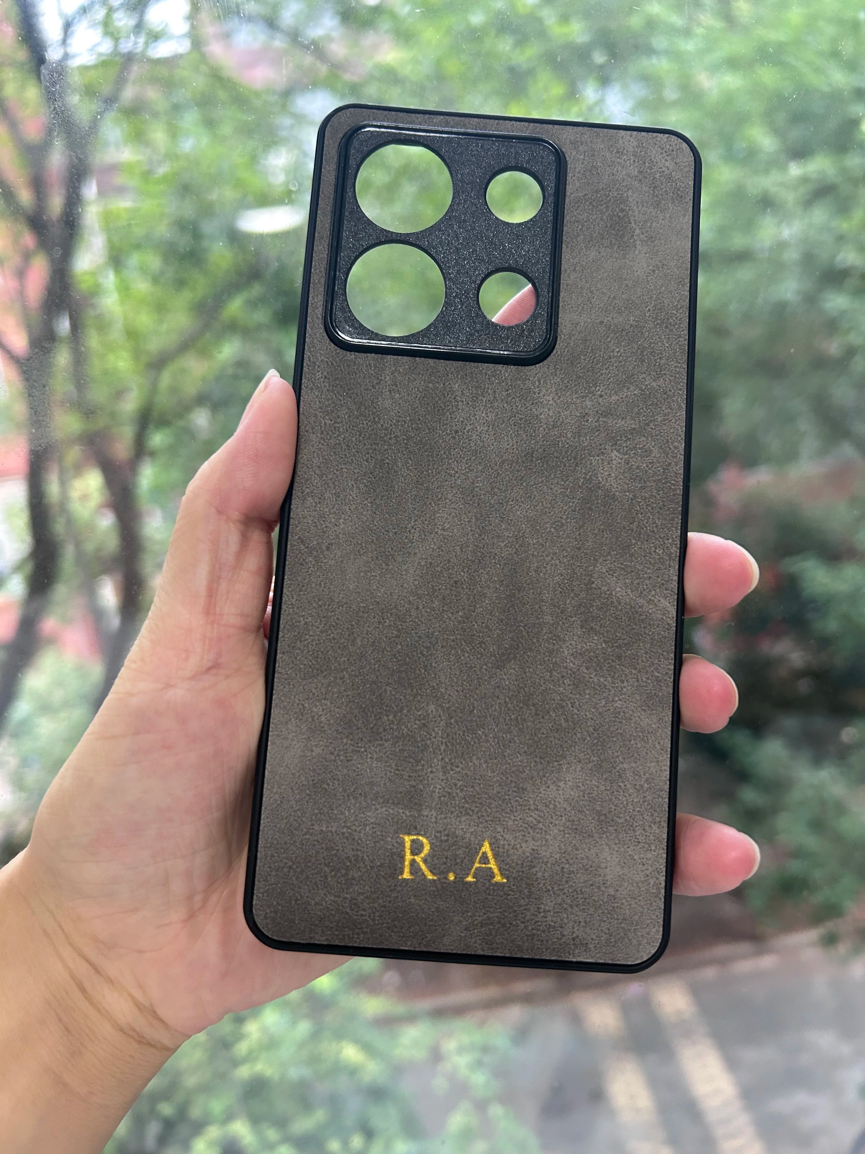 Custom Personalised Initial Name Case For Samsung galaxy S25 S24 S23 S22 S21 Plus S22 Ultra S20 S21 FE 5G S10 Leather Cover