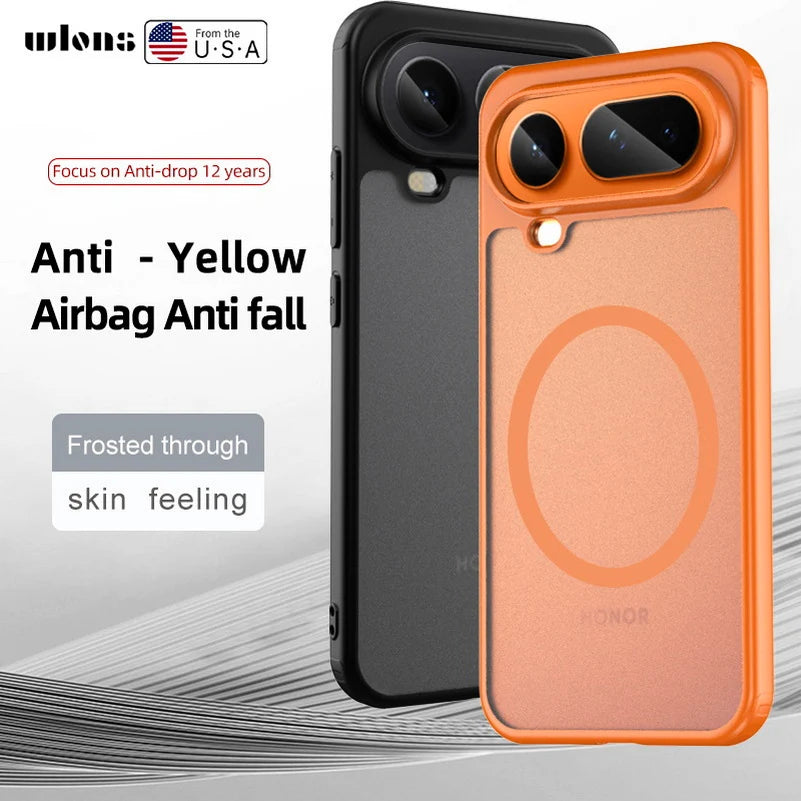 Protection Phone Case For Honor Magic 8 Pro Air Camera protect transparent cover