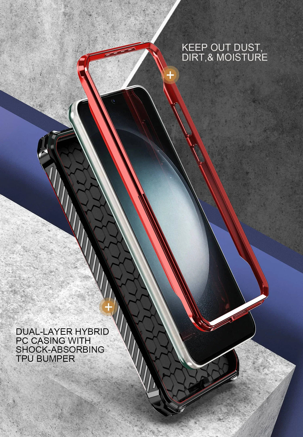 Stand Case for Samsung Galaxy S25 S24 S23 S22 S21 Ultra [Compatible with Magnetic][Invisible Magnet Kickstand] Anti-Drop Cover