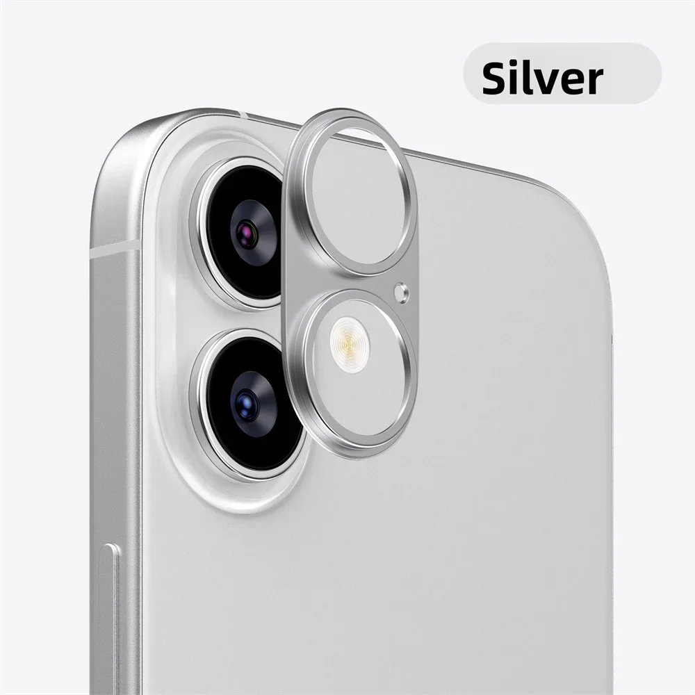 1-3Set Ultra HD Alloy Metal Camera Film for IPhone Air 17 Pro Max Anti-Scratch Tempered Glass Lens Ring Protector Accessories