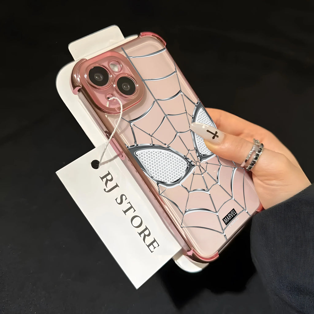 Marvels Spider-Man Venom Phone Case For Samsung S24 S23 S22 S21 S20 FE Note20 Plus Ultra Lite 5G Shockproof Clear Armor Cover