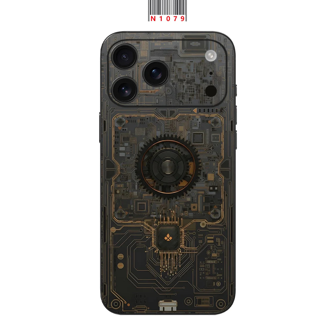 For Apple iPhone 17 16 15 14 13 Pro Max 17 Air Full body Back Cover Decal Skin 3D Rear Protective Sticker Film