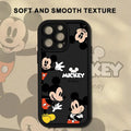 Cartoon Disney Mickey Minnie Mouse Soft Cover Phone Case for iPhone 17 Pro Max 17e 13 12 11 15 16 14 Plus XR XS 16e