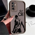 CR7 Case for Samsung Galaxy S25 Ultra Plus S24 S23 S22 S21 S20 FE A73 A72 A71 A56 A55 A54 5G A52 A52S A51 4G Shockproof Cover