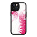 Phone Case With Pink Dot Pattern Design For Iphone X To Iphone 16 Pro Max Protective Cover For Daily Use And Fashion Style