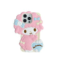 Kawaii Sanrio Cartoon My Sweet Piano My Melody Phone Case For iphone 17 16 Pro Max 15 14 13 12 Pro Max Soft Silicone Cover