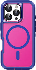 Luxury Ott Magnetic Armor Cases for IPhone 17 16 15 14 Plus 13 12 11 Pro Max Box Shockproof Charging Heavy Duty Protect Cover