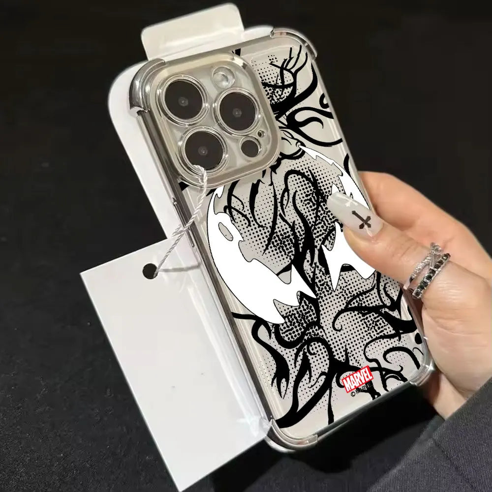 Marvel Venom Logo Phone Case For Xiaomi Poco X8 Pro Max Cases X5 X6 X7 F4 F5 F7 Pro F8 Ultra M7 X8Pro Silicone Protective Cover