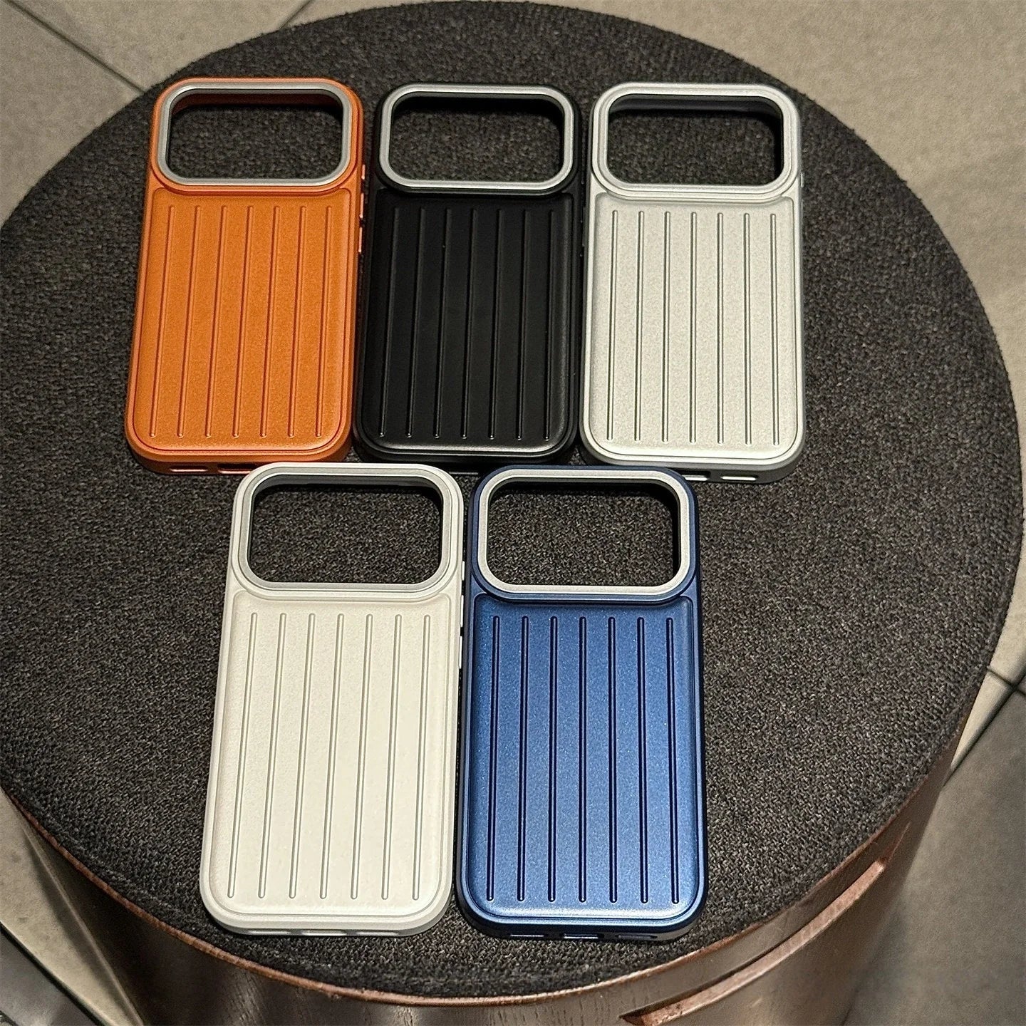 Luxury  3 in 1 Electroplating Matte Phone Case For iPhone 13 14 15 16 Pro 17 Pro Max Shockproof Back Bumper Cases Cover