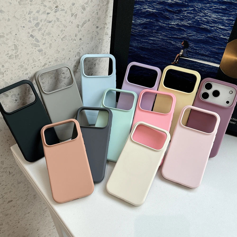 2026 New Magnetic Liquid Silicone Phone Case For iPhone 17 Air 16 15 14 13 Pro Max Plus for Magsafe Shockproof Protective Cover