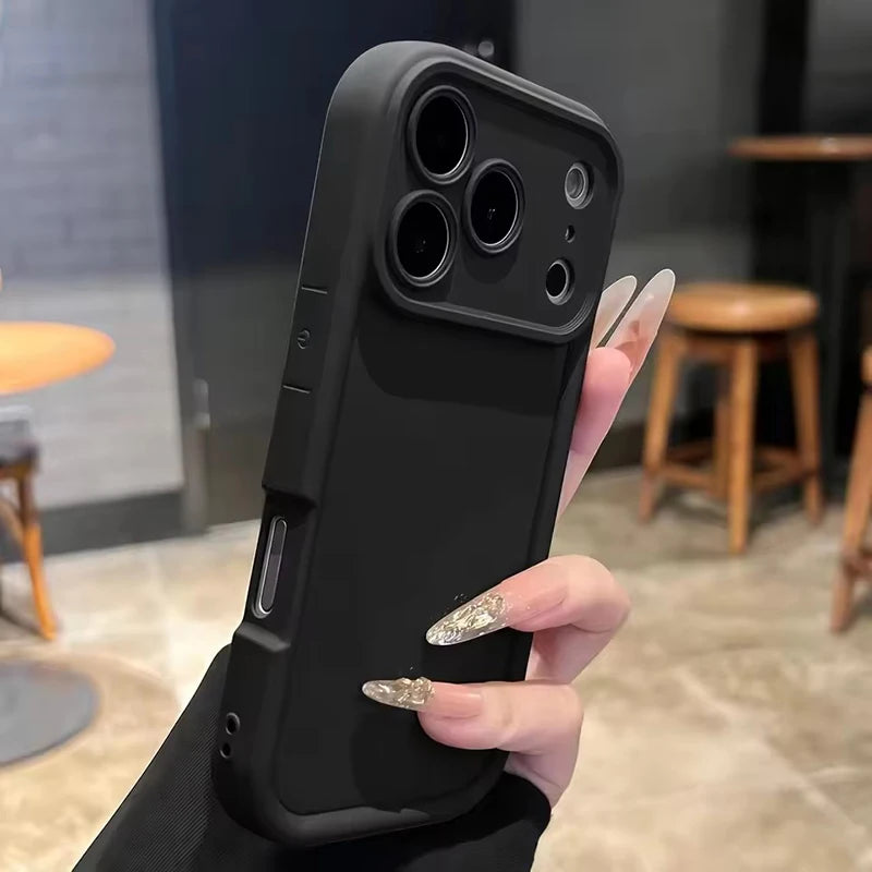 Thickened Shockproof Case for iPhone 17 16 15 14 13 12 11 Pro Max Candy Color Cover for IPhone 17e 16e 7 8 Plus X XS XR SE2 Air