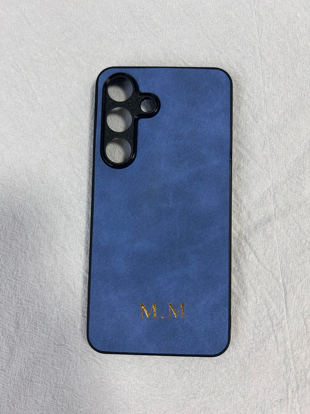Custom Personalised Initial Name Case For Samsung galaxy S25 S24 S23 S22 S21 Plus S22 Ultra S20 S21 FE 5G S10 Leather Cover