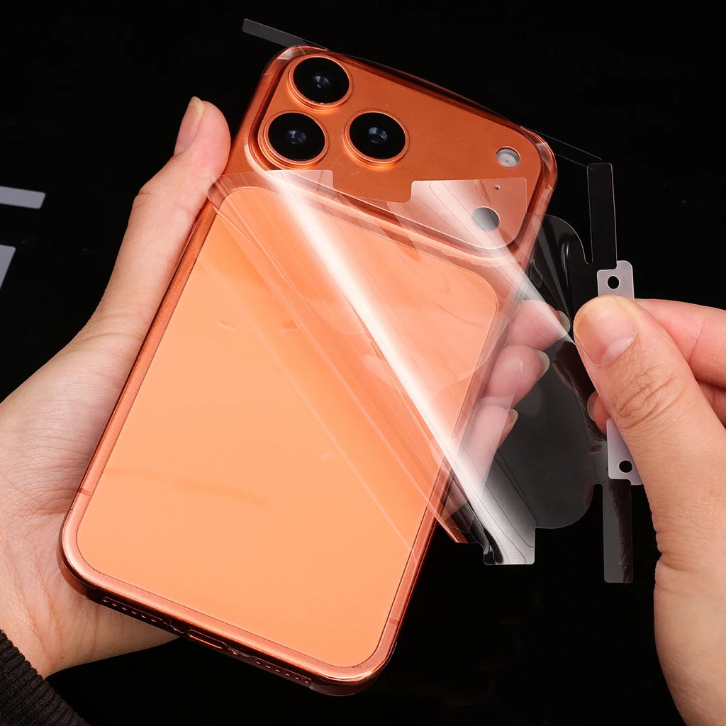 3/2/1Set Flexible TPU Hydrogel Film Sidr Back Full Cover Screen Protectors for IPhone 17/17 Pro/17 Air/17 ProMax