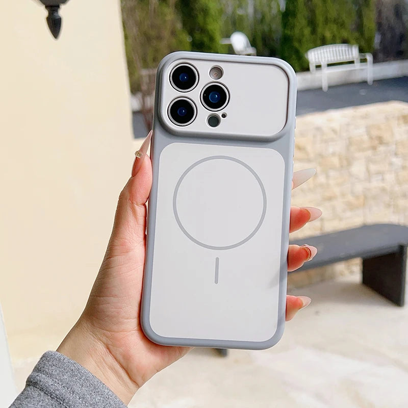 Portable And Minimalist Wireless Charging Phone Case For IPhone 17 Pro Max 13 14 15 16 Anti Drop And Shock-Absorbing Protective