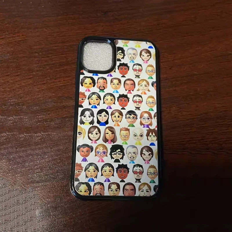 Full Screen Character Avatar Personalized Cute Creative Phone Case For iPhone 17 AIR 16 15 14 13 12 11 PRO MAX 7 8 PLUS Cover