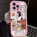 Cartoon S-Snoopys Silicone Phone Case For iPhone 17 Air 16 16E 15 14 13 12 11 Pro Max X XS X S Max XR SE 2020 SE4 7 8 Protector