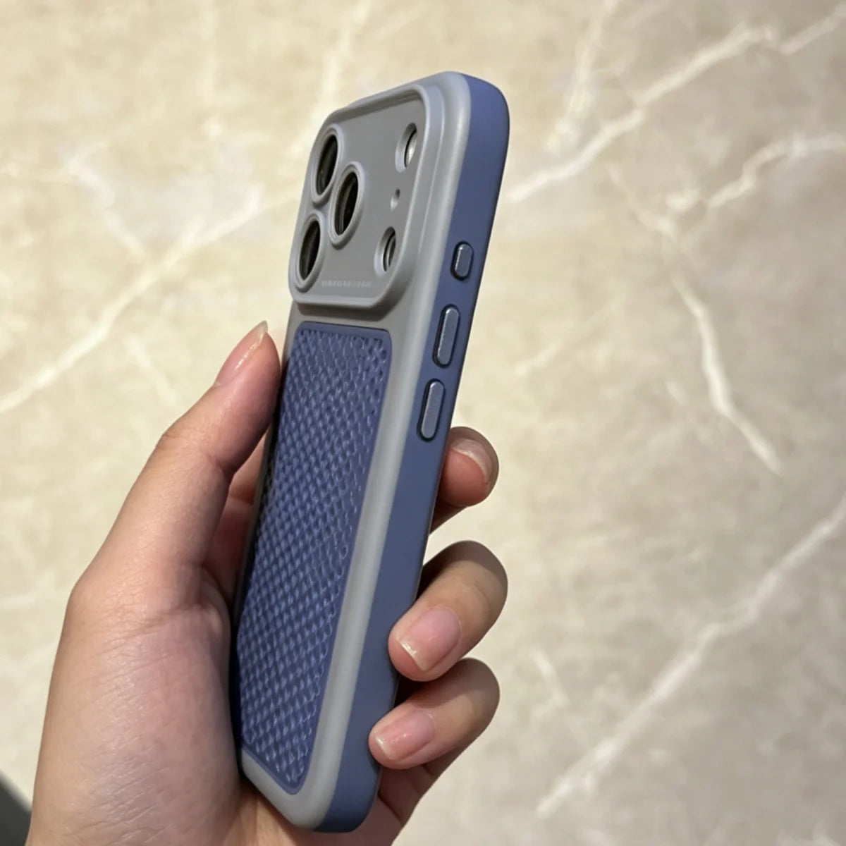 Heat Dissipation Mesh Hole Magnetic For Magsafe Case For iPhone 17 16 15 14 13 12 Pro Max Plus Large Window Camera Protect Cover