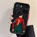 Football Number Soft Cover Case for Redmi Note 11S 13 12S 10S 10 14 Pro Plus 12 11 11Pro 12Pro+ 13Pro+ 14Pro+
