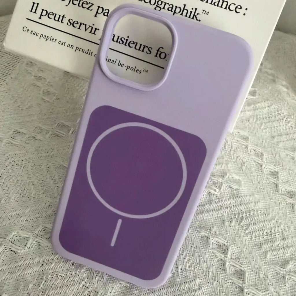 Original Liquid Silicone Dual Color For Magsafe Case For iPhone Air 17 16 15 14 13 Pro Max Plus Magnetic Charge Shockproof Cover