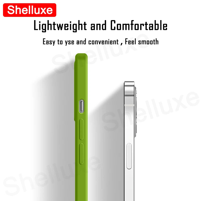 For PocoX7 Pro Case Shelluxe Square Liquid Silicone Soft Cover For Xiaomi POCO X7 X6 Pro Silky Feel Shockproof Phone Cases