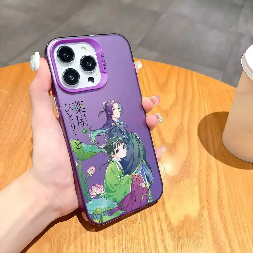 Anime The Apothecary Diaries Phone Case For iPhone 17 16e 16 15 14 13 12 11 mini Pro Max X XR XSMAX 8 7 Air Plus Anti Fall Matte