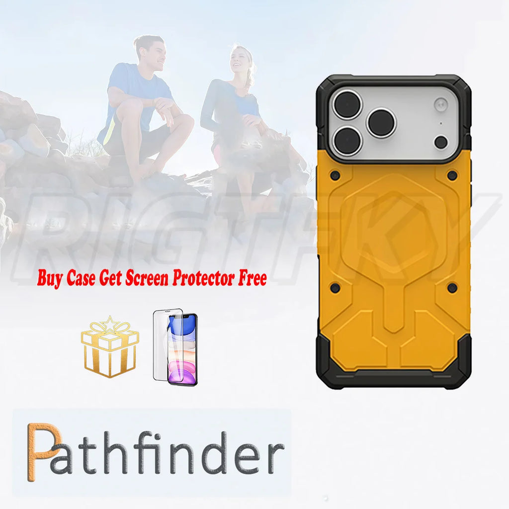 for MagSafe Pathfinder Case Military Grade Drop Protection for iPhone 17 Pro Max 17 Air 16 15 14 13 12 Outdoor Shockproof Armor